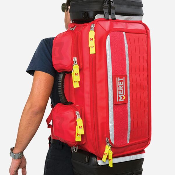 OMNI™ PRO X Red Convertible Backpack Bag Thumbnail