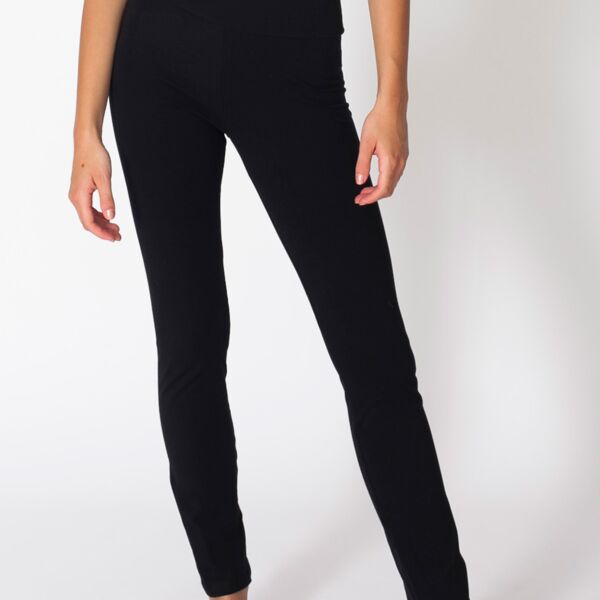 8375 Cotton Spandex Jersey Straight Leg Yoga Pant Thumbnail
