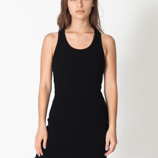 3335 2x1 Rib Racerback Dress Thumbnail