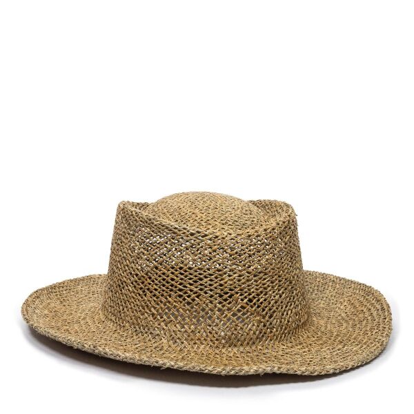 Sea Grass Straw Gambler Hat Thumbnail
