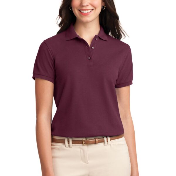 MH112 - Ladies' Short Sleeve Silk Touch Polo Thumbnail