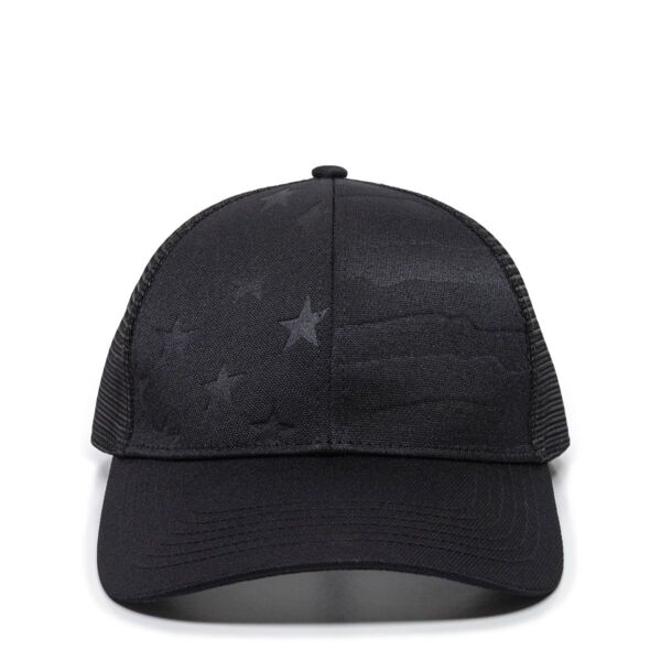 Debossed Stars and Stripes Cap Thumbnail