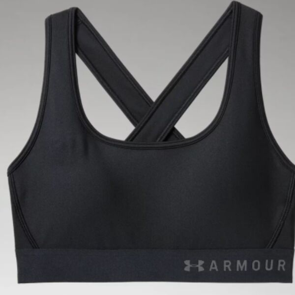 Women's Armour Mid Crossback Sports Bra Thumbnail