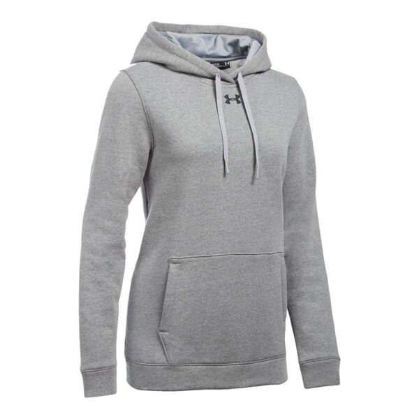 Women's UA Hustle Fleece Hoody Thumbnail