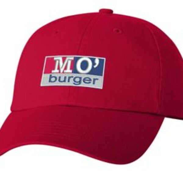 MoBurger Red Staff Cap - MOB30 Thumbnail