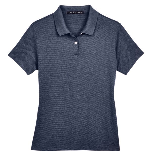 Devon & Jones Ladies Heather Polo Thumbnail