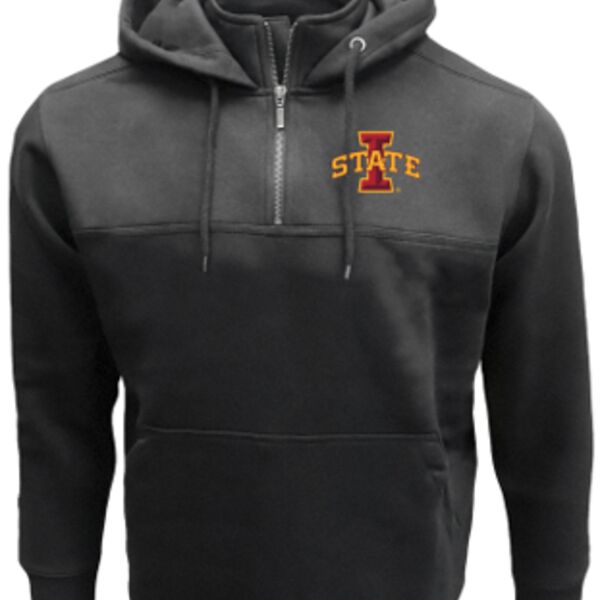 ISU VIKTOR 1/4 Zip Hooded Sweatshirt Thumbnail