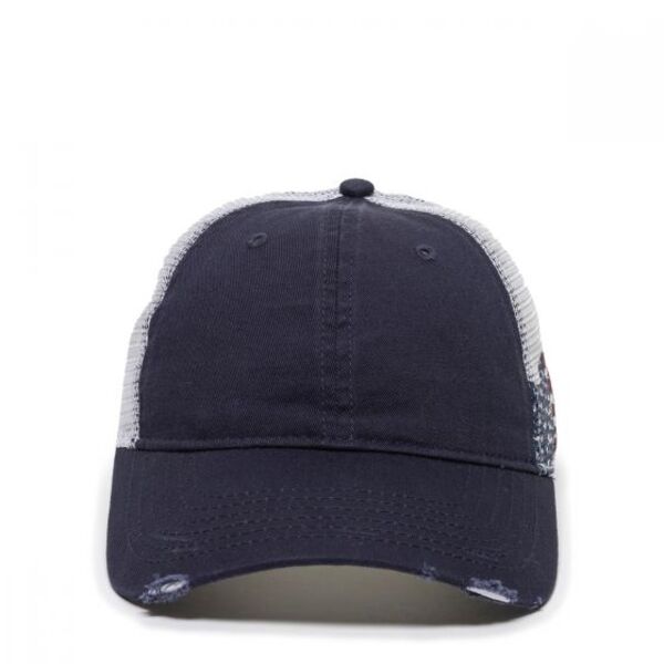 Low profile structured cap w/American flag Thumbnail