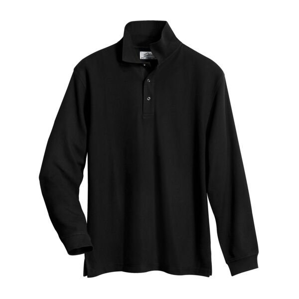 Enterprise Long Sleeve Pique Polo Thumbnail