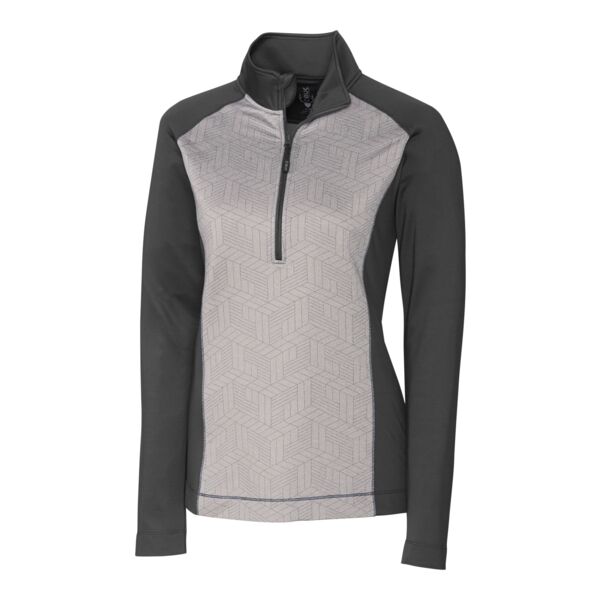 CBUK Womens All-Star Printed Half Zip Thumbnail