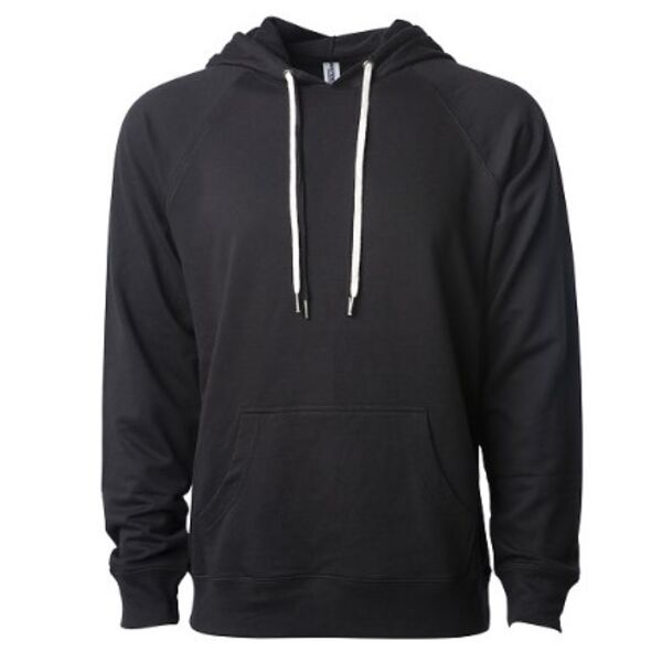 Unisex Lightweight Loopback Terry Hooded Pullover Thumbnail