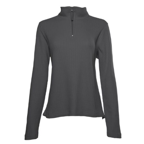 Women's Waffle Quarter Zip Pullover Thumbnail