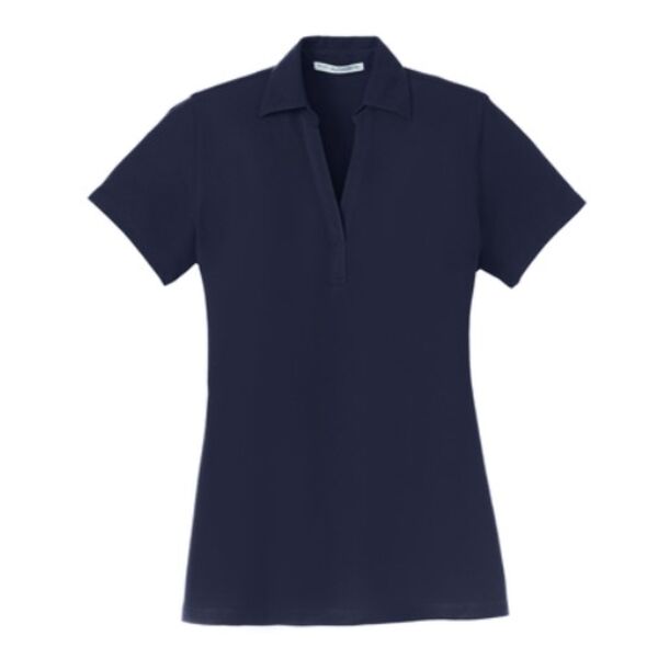 Ladies Silk Touch™ Y-Neck Polo Thumbnail