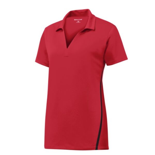 Ladies Contrast PosiCharge® Tough Polo Thumbnail