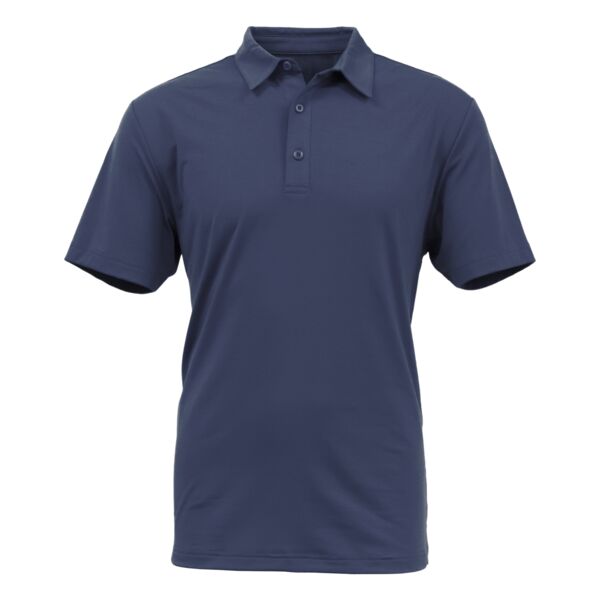 Men's Solid Spandex Polo Thumbnail
