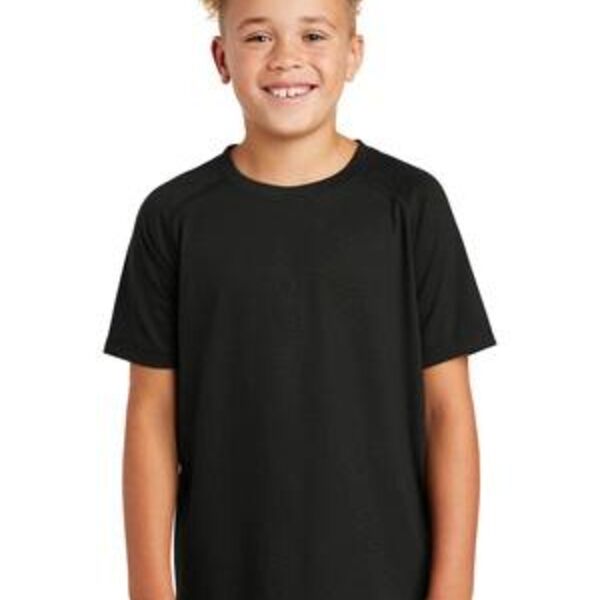 SC Sports Sport-Tek ®Youth PosiCharge ® Tri Blend Wicking Raglan Tee Thumbnail
