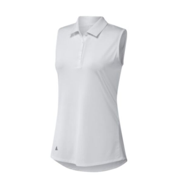 Adidas Ladies Ultimate365 Solid Sleeveless Polo  Thumbnail
