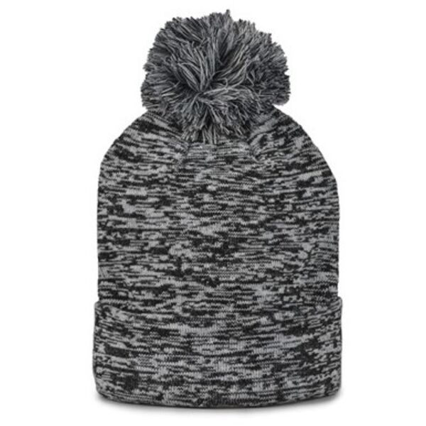 Rollup Heather Knit Beanie Thumbnail