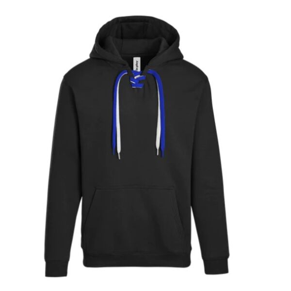 Adult Lace Up Hooded Sweatshirt Thumbnail