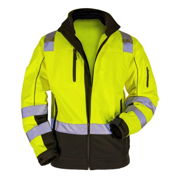 ANSI Class 3 HiViz Softshell Jacket Thumbnail