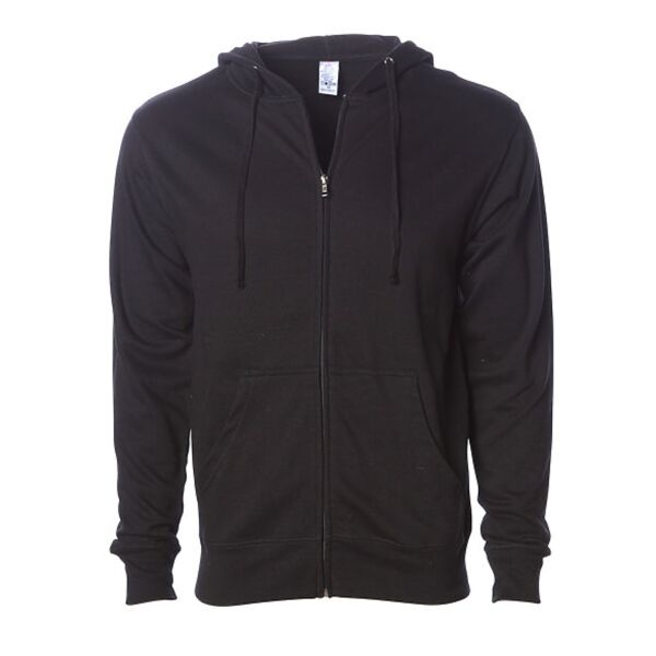 Man's Midweight Hooded Zip Sweatshirt Thumbnail