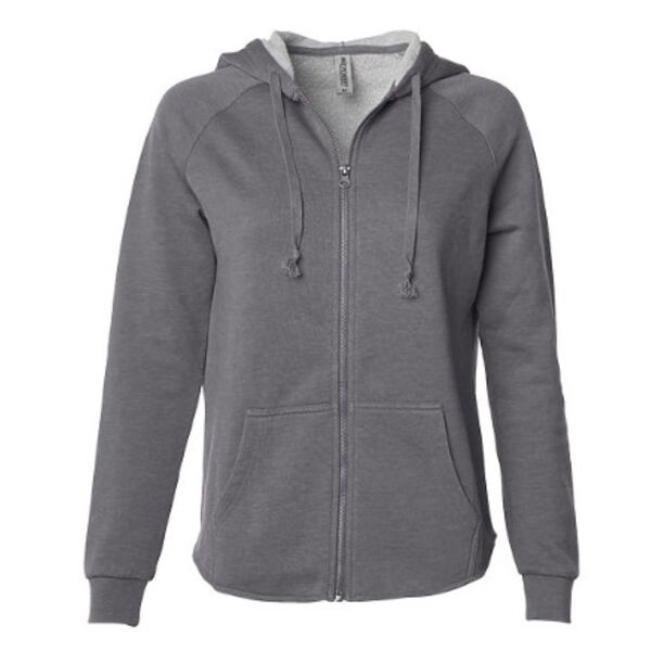 Women's California Wave Wash Zip Hood Thumbnail