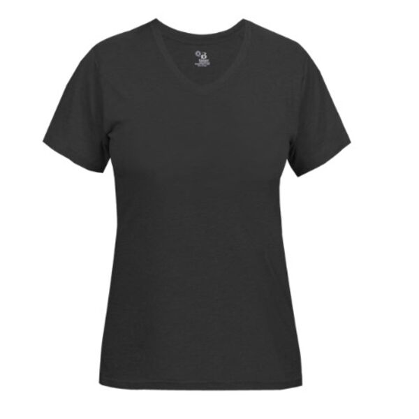 Tri- Blend Women's V-Neck Tee Thumbnail