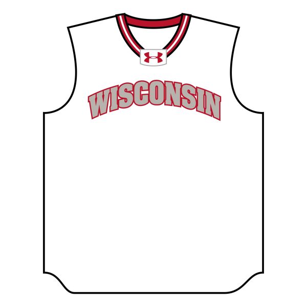 Adult White Basketball Jersey Transfer Thumbnail