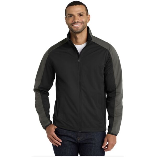 Port Authority® Active Colorblock Soft Shell Jacket Thumbnail