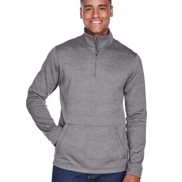 3R7000 - Men's Melange 1/4 Zip Thumbnail