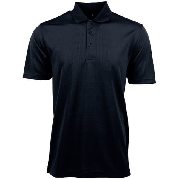 Syntrel Vertical Dash Stripe Jacquard Polo Thumbnail