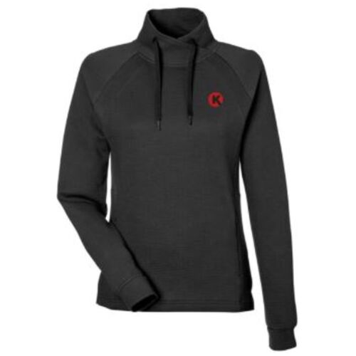 Women's North End Waffle Cross-Neck Pullover Thumbnail