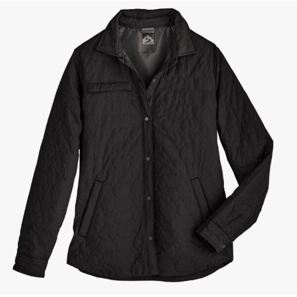 Women's Artisan Insulated Quilted Shirt Jacket Thumbnail
