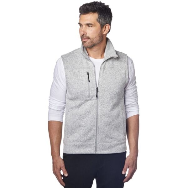 Sweater-Knit Fleece Vest Thumbnail