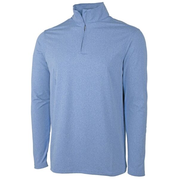 Men's Heathered Eco-Logic Stretch Quarter Zip Thumbnail
