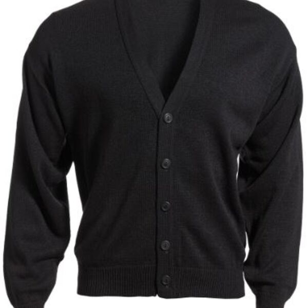 Jersey Knit Acrylic Cardigan Thumbnail