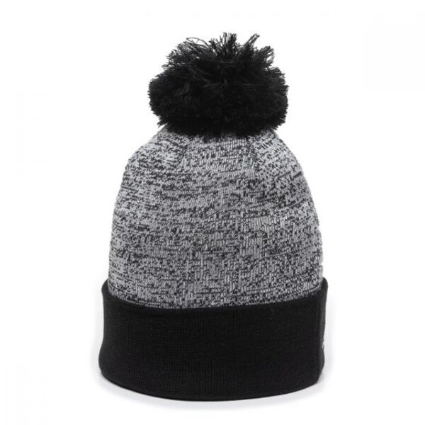Heathered Pom Beanie Thumbnail