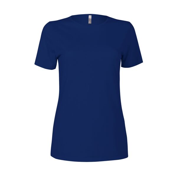Ladies CVC Short Sleeve Crew Neck Tee Thumbnail