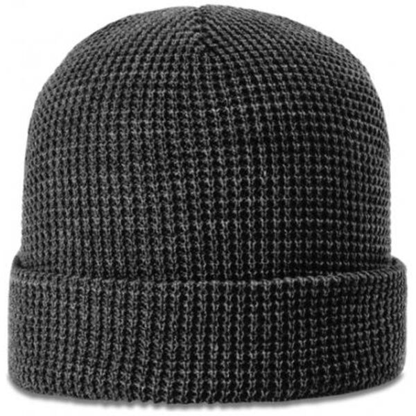 Waffle Knit Beanie w/ Cuff Thumbnail
