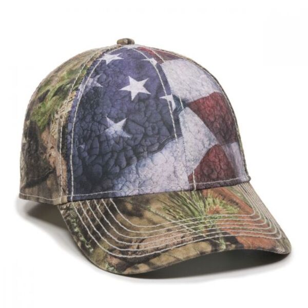 Camo Cap with Flag Thumbnail
