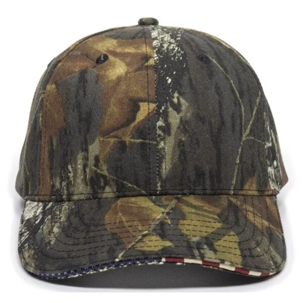 American Flag Camo Cap Thumbnail
