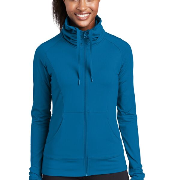 3R4017 - Ladies Stretch Full Zip Thumbnail