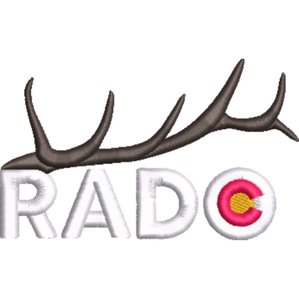 Rado 3D Antler_Hat_2.25_082120.EMB Thumbnail
