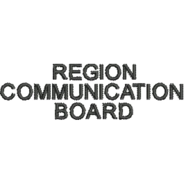 Region Communication Board_Sleeve_2.75_100220.EMB Thumbnail