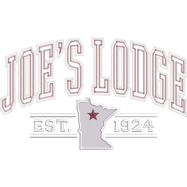 Joe's Lodge RT104_Twill_12.41_111220.EMB Thumbnail