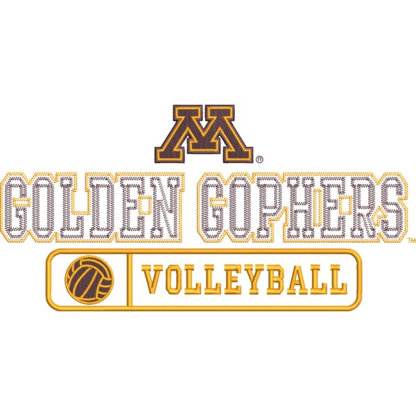 Golden Gophers Volleyball RT87_Twill_12.65_111320.EMB Thumbnail
