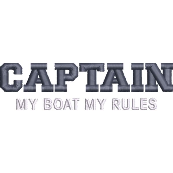 Captain My Boat_Hat_4.00_031021.EMB Thumbnail
