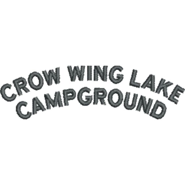 Crow Wing Lake Campground Stacked_Hat Back_3.25_062521.EMB Thumbnail