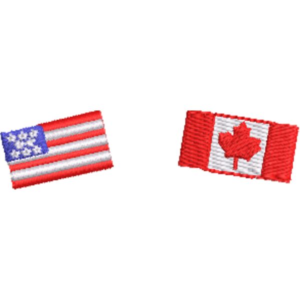 US an Canada Flags_Hat Back_3.05_090320.EMB Thumbnail