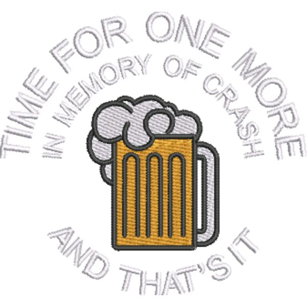 Time For One More_Left Chest_3.50_072221.EMB Thumbnail